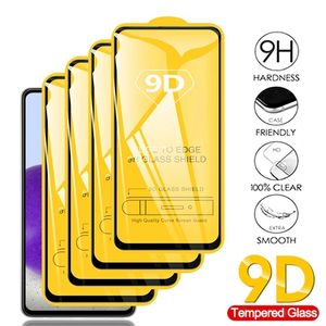 Xiaomi 11T 10 Pro Redmi Note 11 11Pro 7 8 Pro 9S 9A 10T POCO X3 Full Protective Glass Film 10pcs/Box의 9D 강화 유리 스크린 보호기