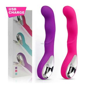 Brinquedos adultos G Spot Vibrador para Mulher Clitóris Estimulador Massageador Feminino Poderoso Masturbador Vibrador Brinquedos Sexuais para adultos 18L2403