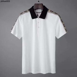 Neue Herren-Stylist-Polo-Shirts, Luxus-Italien-Designer-Kleidung, kurzärmelig, modisches Sommer-T-Shirt, asiatische Größe