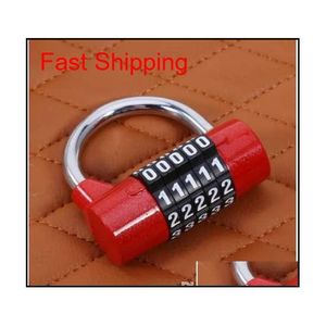 5 Digits Password Safety Lock Wide Shackle Combination Padlock Gym Cabinet Lock Cupboard Wardrobe Coded qylSYu dh2010283E