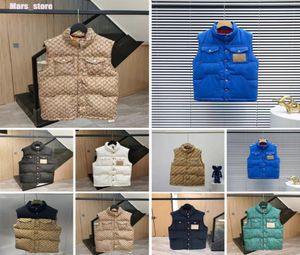 デザイナーのGilet Mensベストトップヒートコートダウンベストチョッキのデザイン