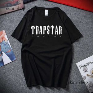 T MENS TRAPSTAR SHIRT 2024 DESIGNER SHIRT Män kvinnor Hip Hop Top New Print T-shirt Summer Fashion Black Sportswear Brand Sweatshirt Tyg 631