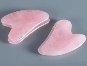 Natural Jade Stone Guasha Massage Tool Acupuncture Spa Therapy GUA SHA MASSAGER SCRACHING BOARD ANTISTRESS BODY5432293