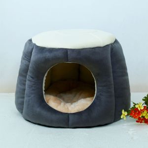 Creative Soft and Comfortable Breathable Teddy Dog Cat Fur Fashion Warm Home Pet Nest Pet Supplies220o