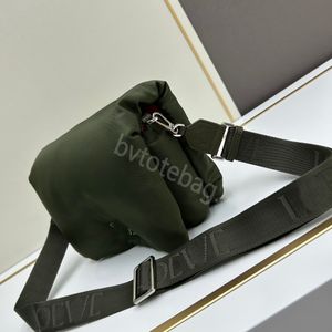 Nylonowa torba designerska 10a luksusowa sunshade chmurowa torebka damska torba na poduszkę owczystą zieloną czarną torbę #9801a