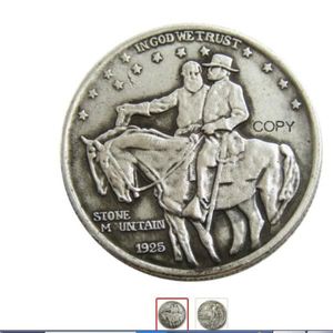 USA 1925 Stone Half Dollar Silver Plated Craft Commemorative Copy Coin Metal Dies Manufacturing Factory 178J