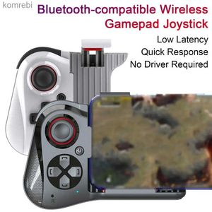 Spelkontroller Joysticks Bluetooth Wireless Mobile Game Controller Gaming Gamepad för Android iOS Cell Phone PUBG L24312