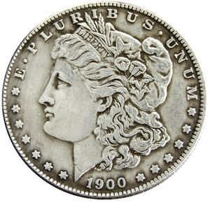 US 1900-P-O-S Morgan Dollar versilberte Kopiermünzen, Metallhandwerksstempel, Herstellungsfabrik 279V