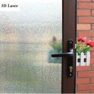 3D Static Cling High Quality Decorative Stained Glass Window Film Privacy Glass Stickers 60cm X 100cm282Z