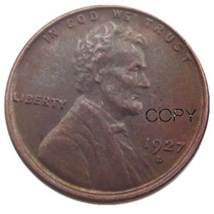 US 1927 P S D Buğday Penny Head One Cent Bakır Kopyala Kolye Aksesuarları Yollar230G