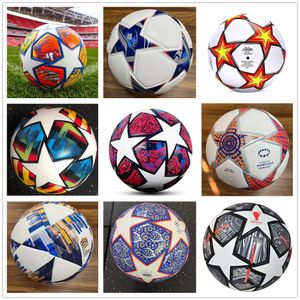 New 23 24 25ヨーロッパチャンピオンサッカーボールサイズ5ファイナルKyiv Pu Balls Granules Slip-Resistant Football 2023 2024 2025