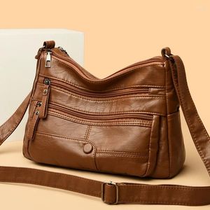 Abendtaschen Frauen Tasche Hangbag und Geldbörsen Luxus Designer Schulter Umhängetasche Messenger mit 1 Riemen Hochwertiges Leder Sac