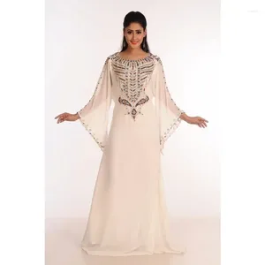 Roupas étnicas Royal Caftans Bell Sleeve Dubai Kaftan Faftan Maxi Abaya Beach Fancy Women Dress