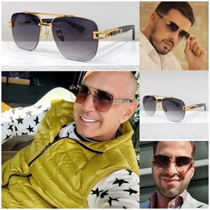 Eine DITA Top Original Designer Sonnenbrille Herren Sonnenbrille Damen Retro Randlose quadratische Brille Modedesign GRAND EVO ONE TOW RX Sonnenbrille Metall mit Box