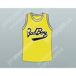 Niestandardowe dowolne nazwisko dowolna drużyna Biggie Smalls 10 Bad Boy Basketball Jersey NOWO