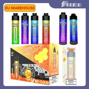 Origin Disposable Puff Big Cloud Feemo Cannon DTL Device Puff 10K 18ML prefilled vaper type-c cable with 0.5ohm rechargeable Battery airflow Adjustable 12k puff 10000