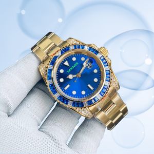 Mens Luxury Automatic Watch 40mm 904L All rostfritt stål Designer Mekaniska klockor Super Bright Waterproof Sapphire Glass Watchs With Box