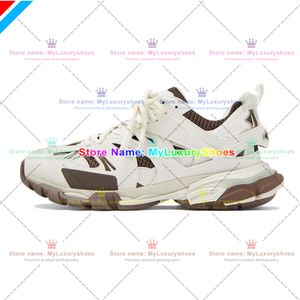 Designer Triple-S Track 3.0 Sapatos Casuais Sapatilhas Preto Verde Transparente Nitrogênio Cristal Outsole 17FW Running Shoes Mens Womens Outdoor Trainers 132 123