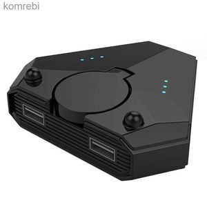 Игровые контроллеры Джойстики USB-игровая клавиатура Конвертер для мыши Plug and Play Адаптер Bluetooth 5.0 Мобильный геймпад-контроллер для IOS Android Phone L24312