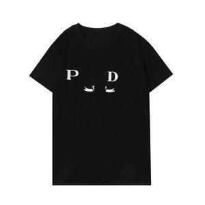 designer t shirt pulada graphic tee Mens Tees Polos Summer Loose fitting T-shirt Short Sleeve Top Inverted triangle TShirt man luxury sweatshirt oversize tshirt