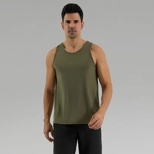 Lu Fundamental Men's Mångsidiga ärmlös Vest Sports Outdoor Leisure Top