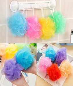 Multicolour Bath Ball Shower Body Bubble Exfoliate Puff Sponge Mesh Net Ball Cleaning Bathroom Accessories Home Supplies WX94446000629
