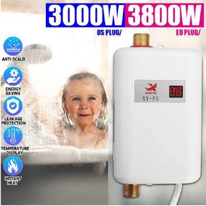 home appliance,Electric Water Heater 110-240V, Mini Tankless Instant Hot Water Heater System for Bathroom Kitchen Household