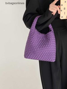 Luxury Bottegs Venets Tote Bag Handmade Woven Bag Large Capacity Tote Womens 2024 New Nylon Mother Handbag Chain Crossbody with Original 1:1 Logo