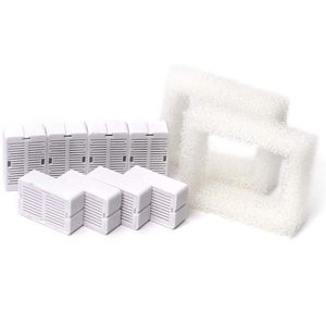 Used For 360 Ceramic Fountain Replacement Filters Including 8 Carbon Filters And 2 Foam Dog Bowls & Feeders2586