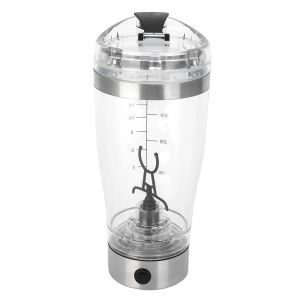 Blenders 450Ml Electric Protein Shaker Usb Shaker Bottles Milk Coffee Blender Water Bottle Movement Vortex Tornado Smart Mixer