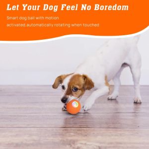 Toys Smart Dog Ball Ball Waterproof Automatyczne ruchome ruchy elektryczne elektryczne zabawki dla zwierząt dla szczeniąt prezent urodzinowy pies produkt kot