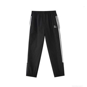 Men's Pants High version B family sports pants trend item, leg closure zipper design, unisex pants FAVP