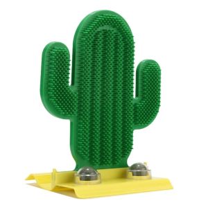 Tiragraffi per gatti a forma di cactus, per divano da parete, giocattolo per toelettatori, per strumento massaggiatore per gattini