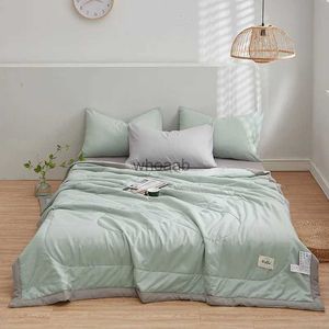 Comforters Set Dreating Thin Quilt Filt mjukt täcke filt Bekvämt lätt sommarsoffa quiltbädd för varma sleepers YQ240313
