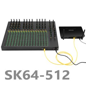 Ejoin 64 Ports SMS-Gateway VoIP Großhandel 2G GSM SK64-512 SMS GatewayFHTTP/SMPP/API-Verbindung für Massen-SMS-Versand und Datenempfang Testmaschine GSM-Gateway Großhandel