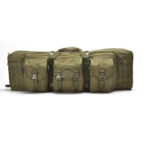 Ryggsäckar 93 cm/118 cm/142 cm Tactical Molle Gun Bag Militär skyttejakt ryggsäck för paintball airsoft sniper pistol bär gevärfodral