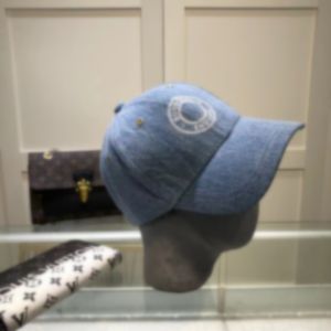 Capéu de designer Caps de beisebol masculino Sun Hat Tamanho Ajustável 100%Algodão Bordado Craft Street Fashion Ball Hats Outdoor Golf Cap Chapé