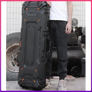 Bags Tactical Hard Shell Gun Carry Case Waterproof Military Rifle Guns Protective Cases Camera Bag Durable Box with Foam ( 43 Inch )