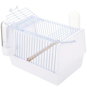 Nests 1 Set of Portable Bird Cage Parrot Cage Bird Travel Carrying Cage Portable Handheld Parrot Cage Cages Cockatiel