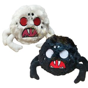 20CM White Black Webber Plush Toy Starve Game Toy Super Cute Spider Plush Doll