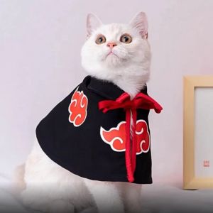 Giyim evcil hayvan malzemeleri kedi pelerin cosplay giyim evcil hayvan aksesuarları cadılar bayramı kostümü komik ve serin evcil hayvan giyim kedi kıyafetleri