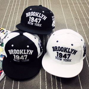 1947 Boné de beisebol estilo Brooklyn Chapéu esportivo Gorras Planas Snapback Caps Nova York Hip Hop Chapéus Snapbacks Casquette Polo Cap293L