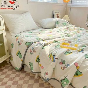 Comforters Set Summer Ice Cool Thin Quilt Mother and Baby Grad Comporter Soft Air Conditioning Quilt/Filt Bed Dingsets Queen King Size 1pc YQ240313