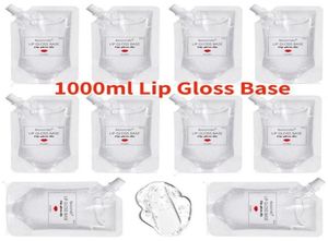 1000 ml DIY Clear Lipgloss Base Oil Non -Stick Fuktgivande läppstift Material Gel Lip Gloss Handmade Liquid Makeup124543611265