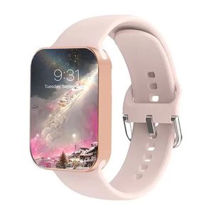 Smartwatch för Apple Watch Ultra 2 Series 9 49mm Smart Watch Marine Strap Smartwatch Sport Watch Wireless Charging Strap Box Protective Cover Case