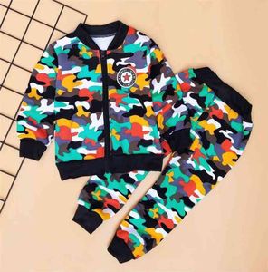 Ragazzi Set di vestiti Primavera Autunno Bambini Casual Coatpants 2 pezzi Tute per neonati Bambini Jogging Suit Abiti da bambino 2107297660631