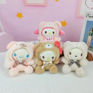 Wholesale and retail cute cartoon plush toy Keychains pendant cute doll gift schoolbag accessories plush toy doll action figures