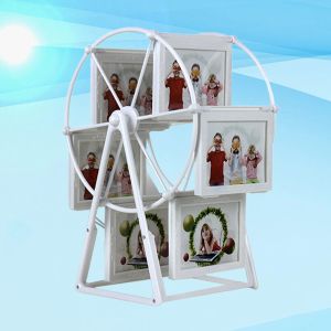 Frame Rotating Ferris Wheel Picture Frame Desk Table Vintage Photo Frames Personalized Family Photo Frame Shows for Home Decor