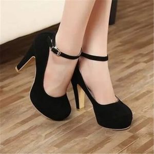 Woman Pumps Autumn Thick Heel Shoes Ol High-heeled Shoes Female The Trend of Ultra High Heels Female Shoes 240304