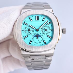 Klasyczny zegarek męski mechaniczne automatyczne zegarki designerskie Sapphire 40 mm Wodoodporny zegarek Montre de lukse orologio di luss